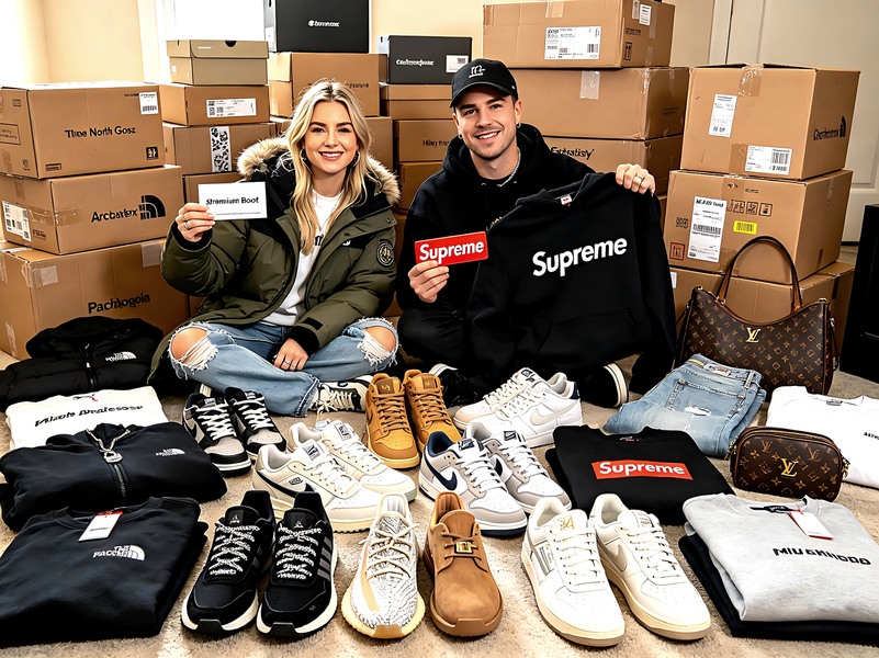 Rep haul 2026 comparing Superbuy alternatives — Supreme, Essentials, Nike and LV reps